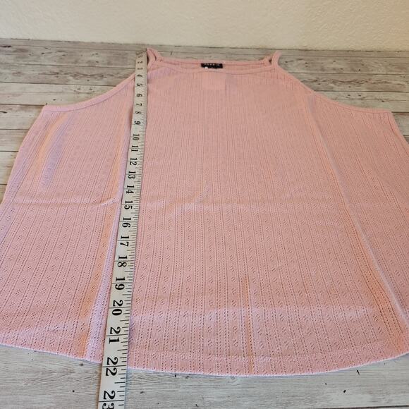 Torrid Pointelle High Neck Crop Top 3X NWT - Picture 9 of 10